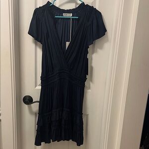 Elegant Navy Mini Dress
